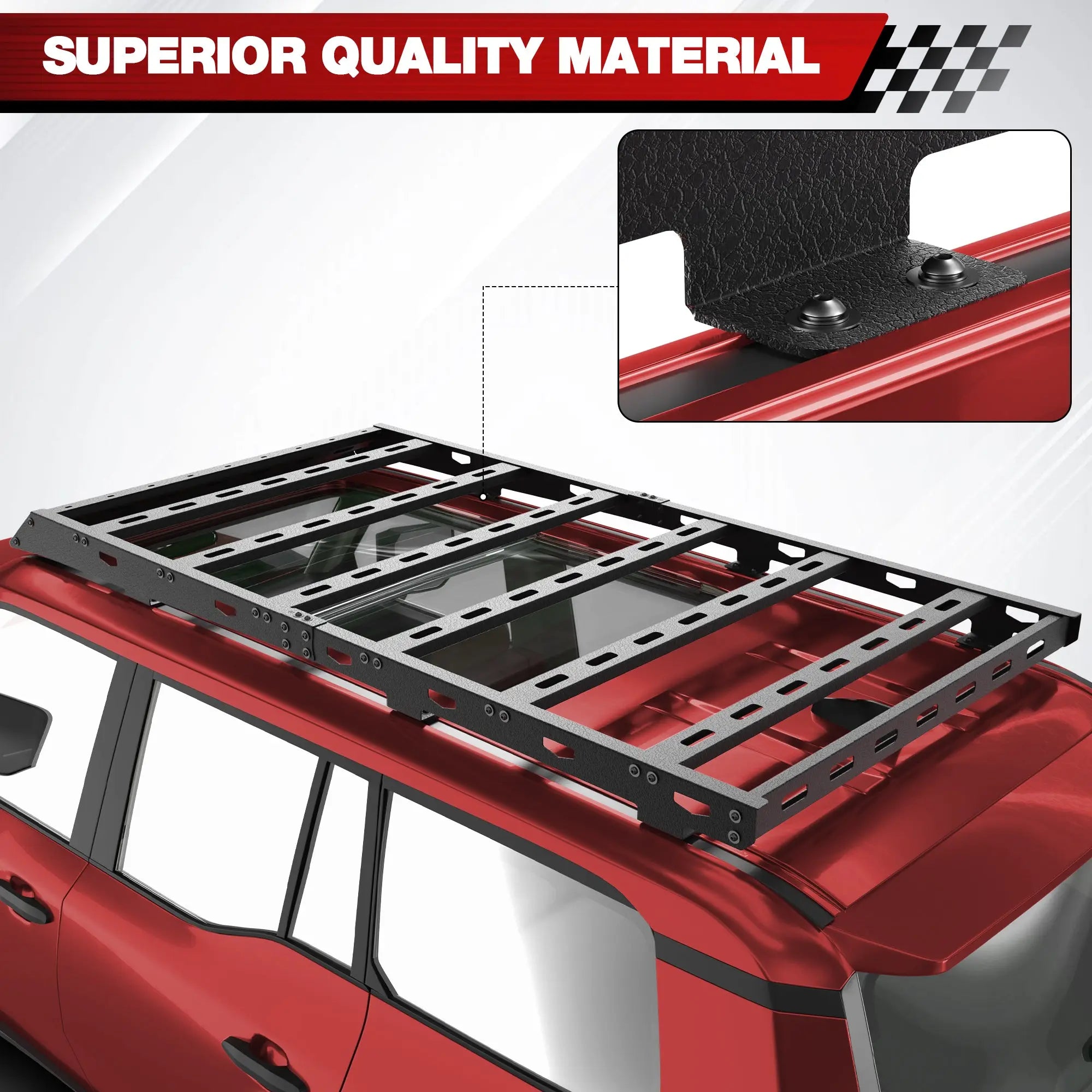 LC250 Roof Rack Compatible for 2024-2025 Toyota Land Cruiser Prado LC250/2024-2025 Lexus GX550
