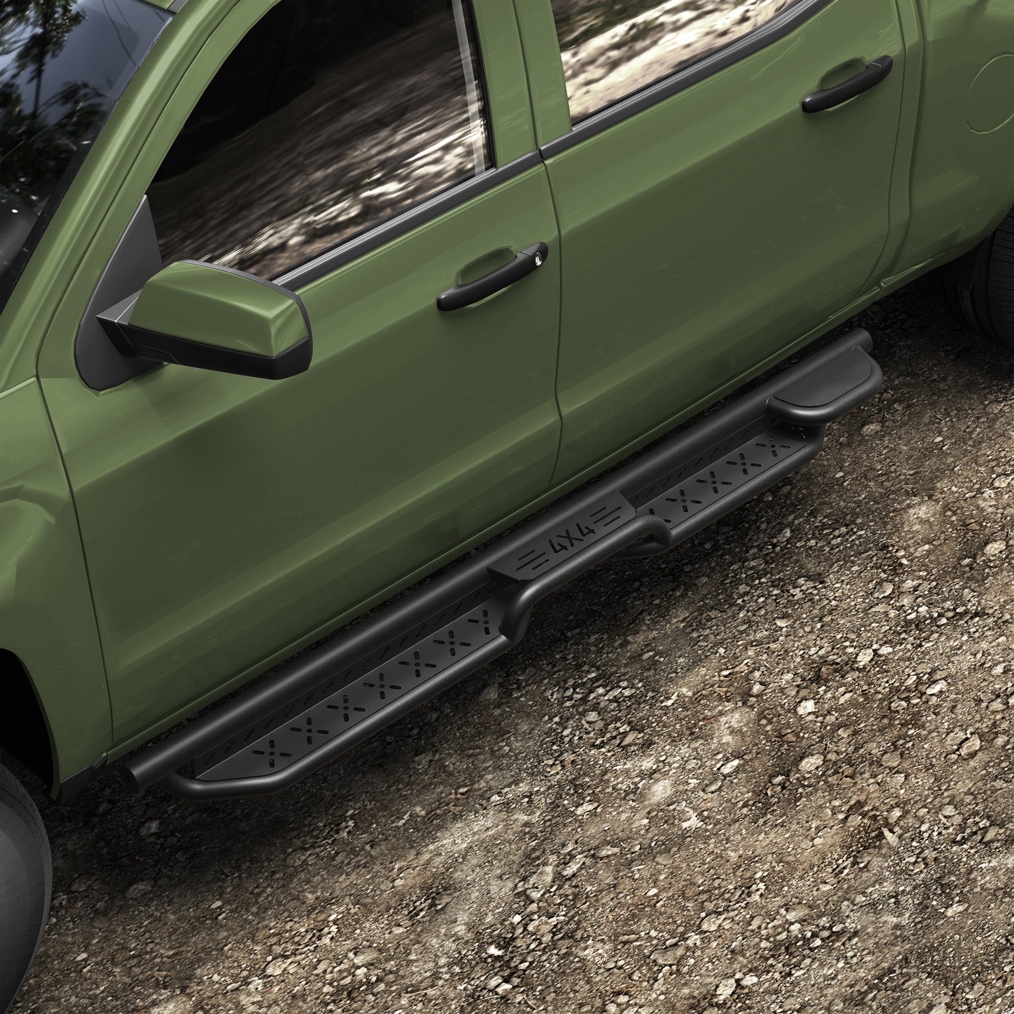 Running Boards for 07-18 Silverado & Sierra 1500, 07-19 2500HD/3500HD (4-Door), Not for Diesel