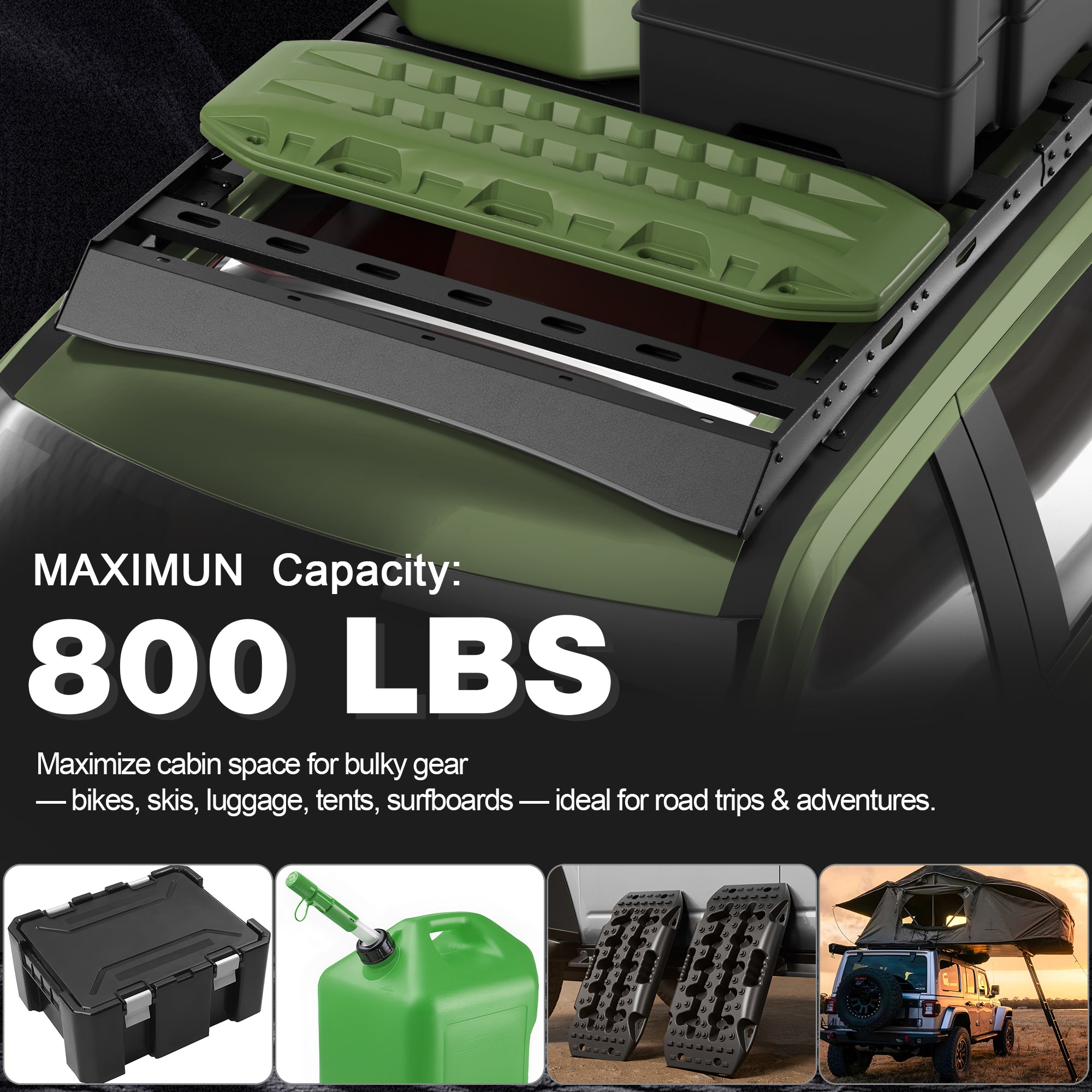 Expedition Roof Rack Compatible for Ford Expedition 2018-2025