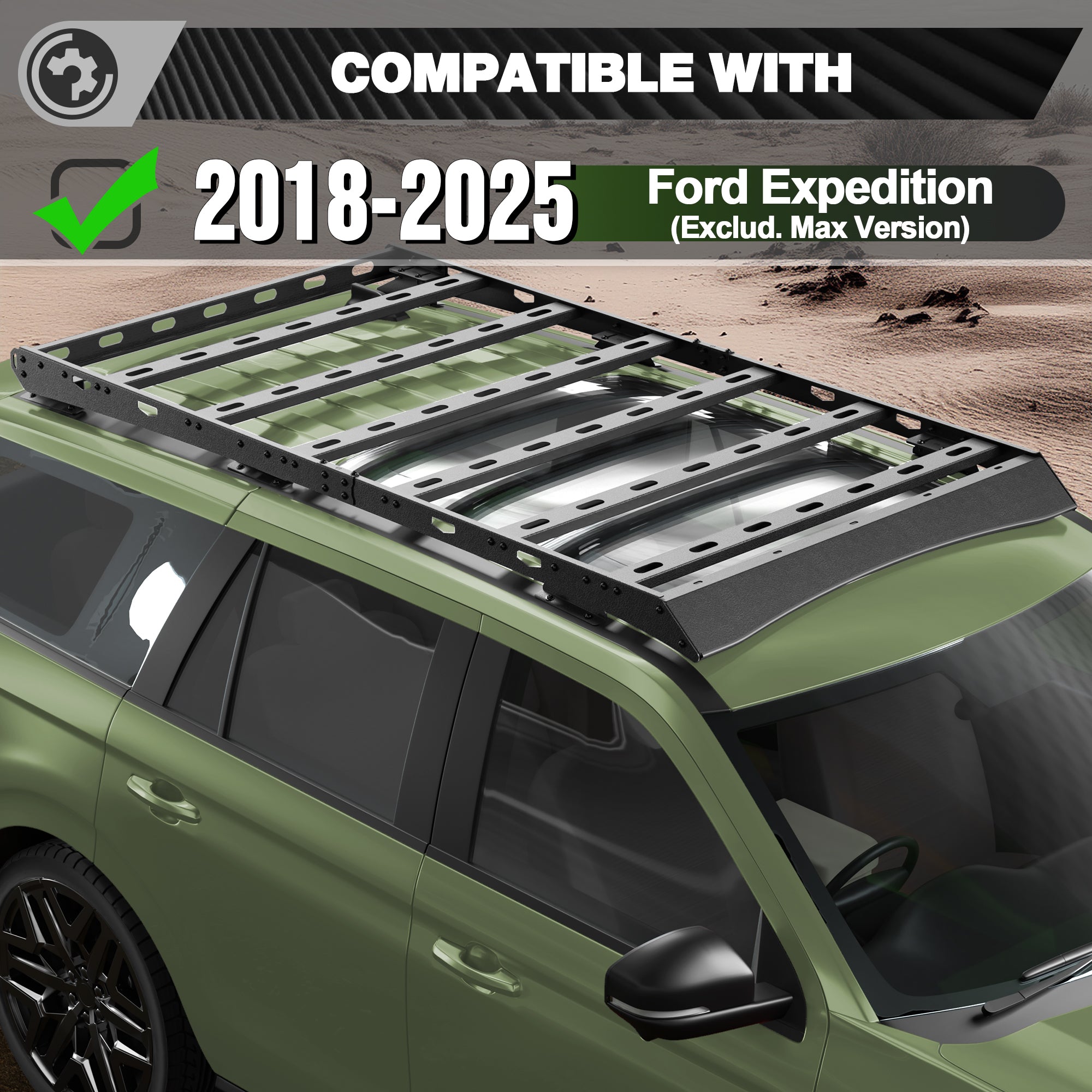 Expedition Roof Rack Compatible for Ford Expedition 2018-2025