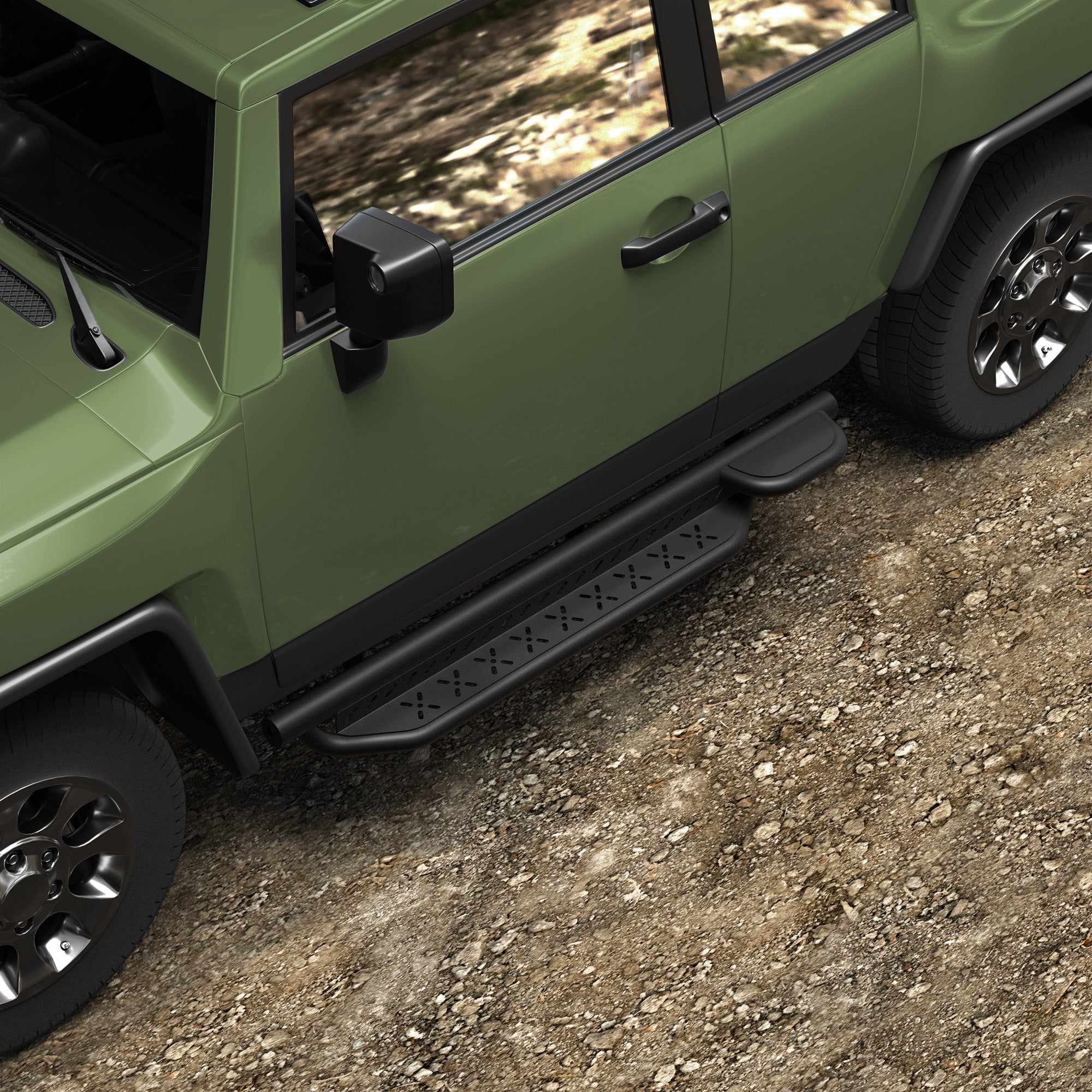 FJ Cruiser Running Boards Side Steps for 2007-2014 Toyota FJ Cruiser