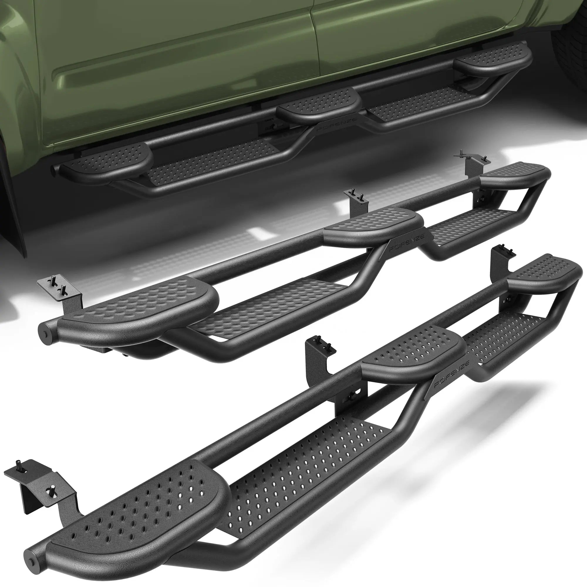 Running Boards Side Steps for 2005-2023 Toyota Tacoma Double Cab (4-Door) nadiaauto
