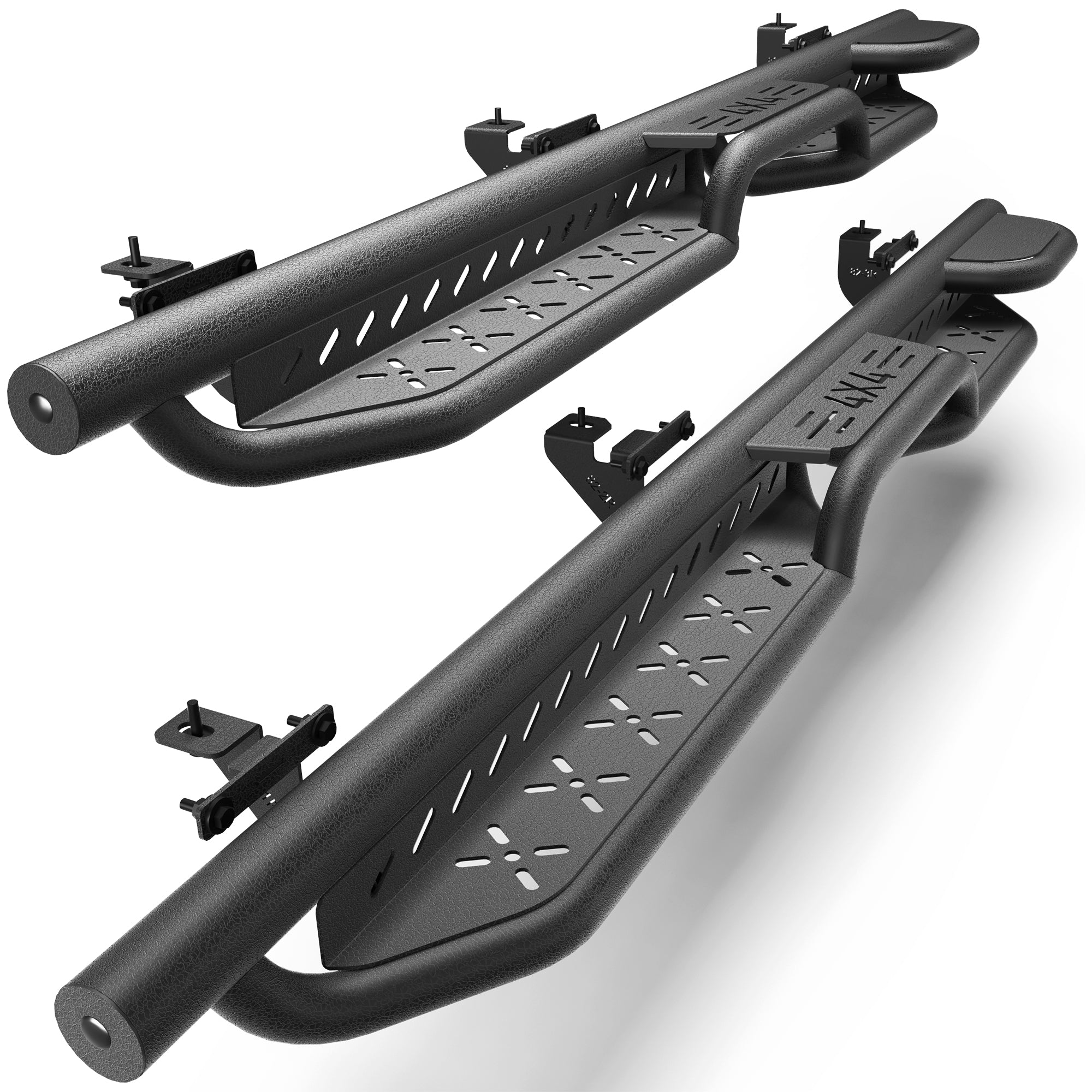 Running Boards Side Steps for 2007-2018 Jeep Wrangler JK Unlimited (4-Door)
