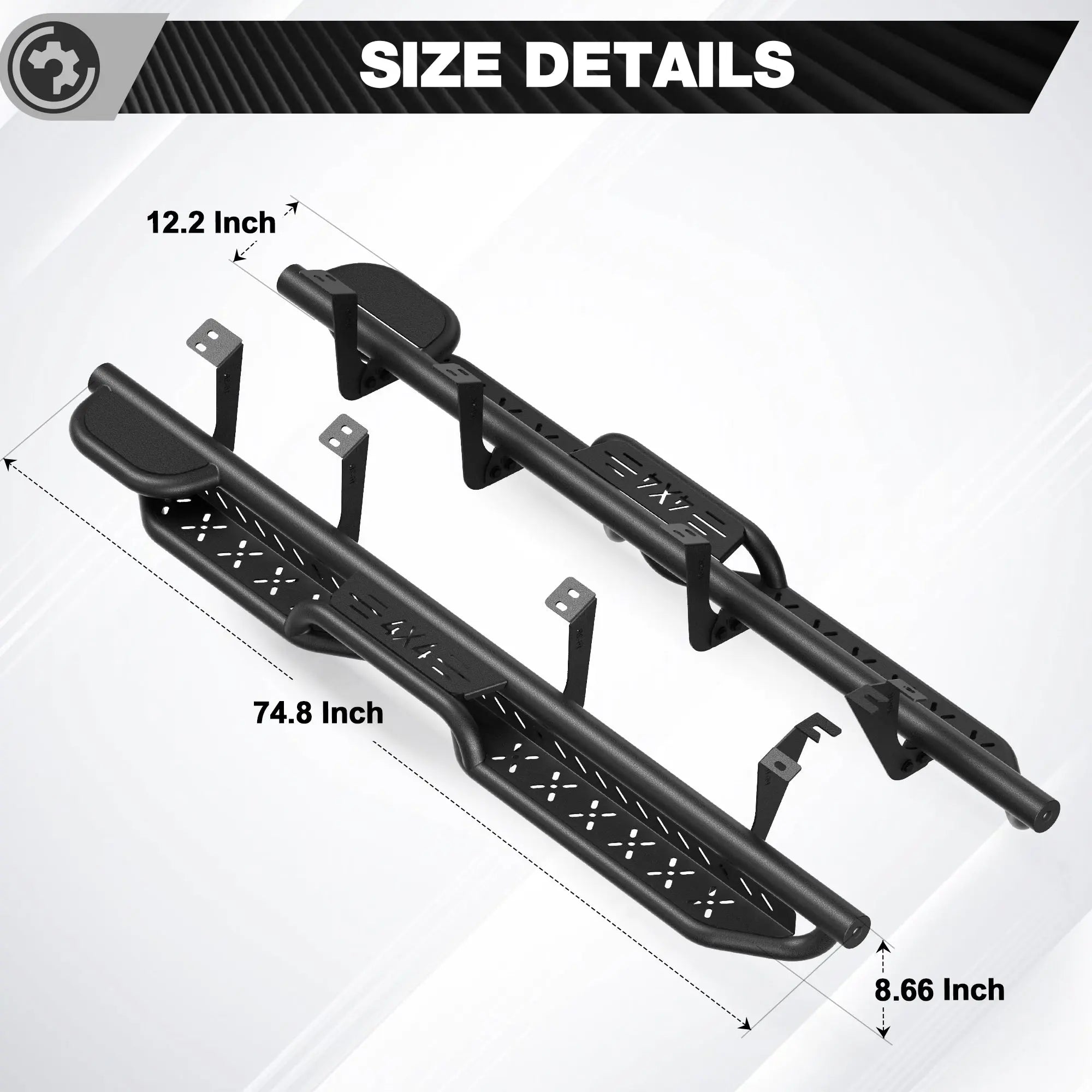 Sequoia Running Boards Side Steps for 2023-2024-2025-2026 Toyota Sequoia nadiaauto