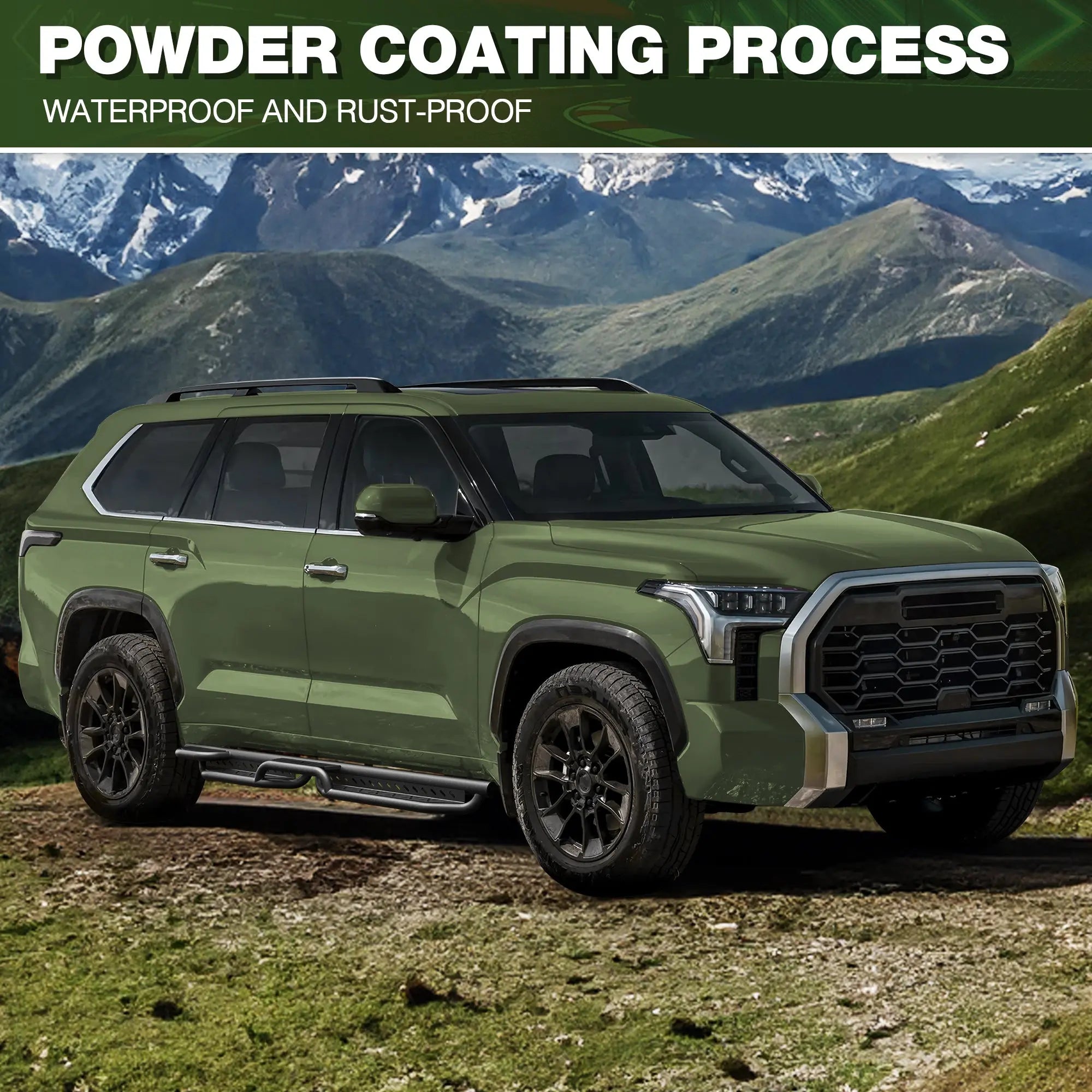 Sequoia Running Boards Side Steps for 2023-2024-2025-2026 Toyota Sequoia nadiaauto