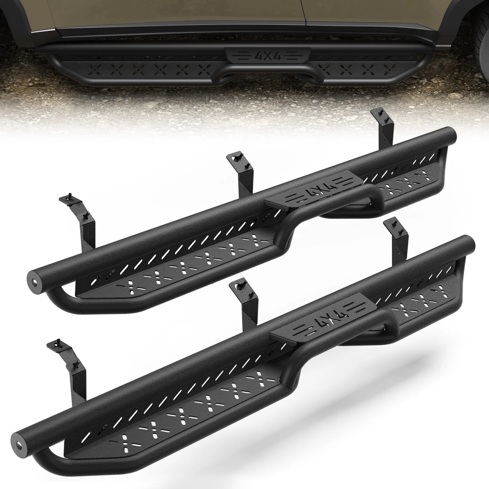 Running Boards Side Steps for 2024-2025 Toyota Land Cruiser Prado LC250 nadiaauto