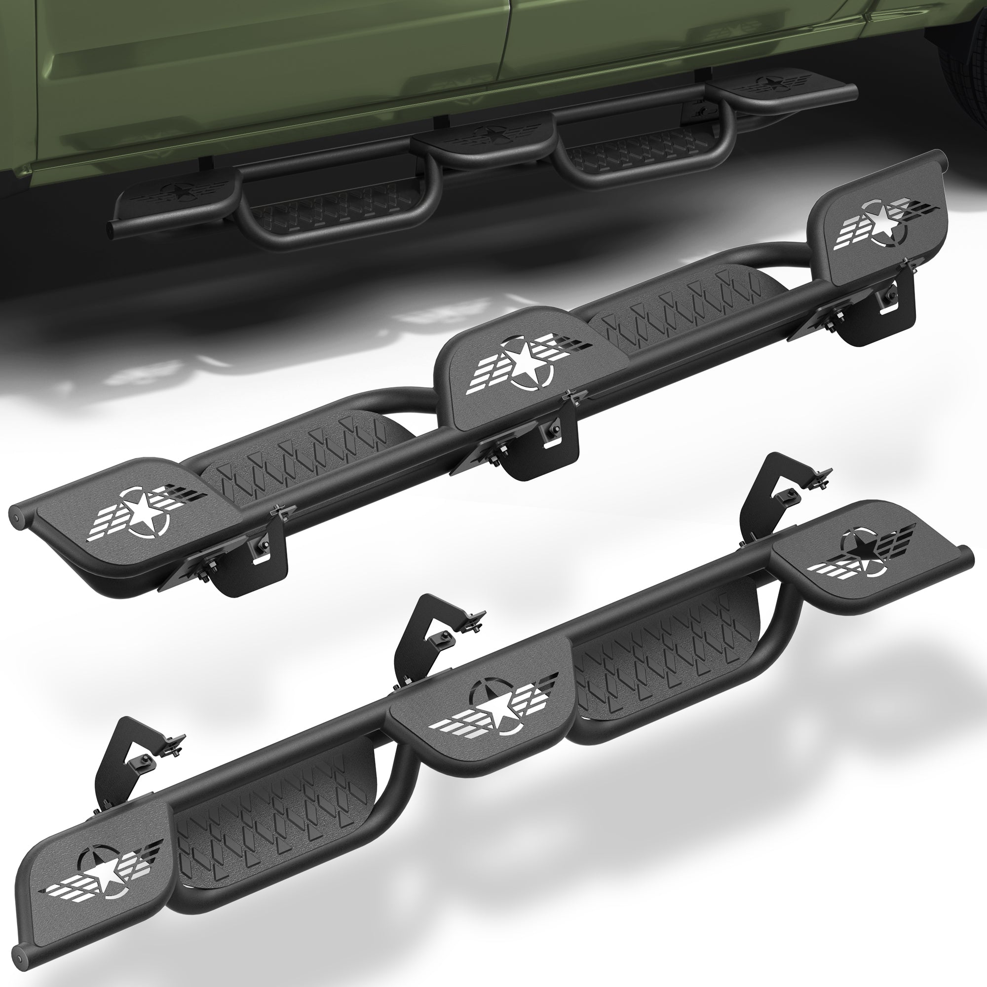 Running Boards for 2007-2018 Chevy Silverado & GMC Sierra Quad Cab
