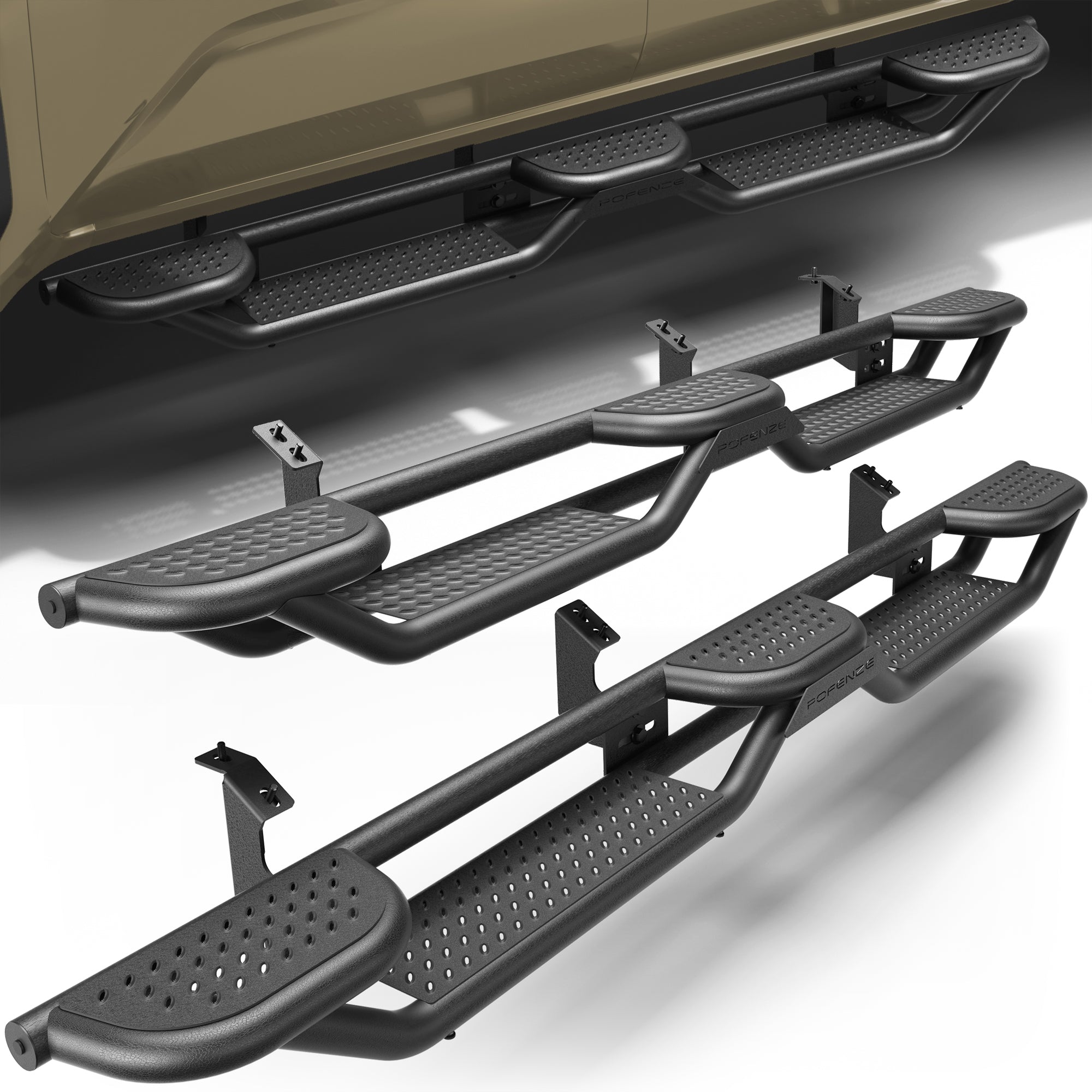 Running Boards for 2024 2025 2026 Toyota Tacoma Double Cab (4-Door)