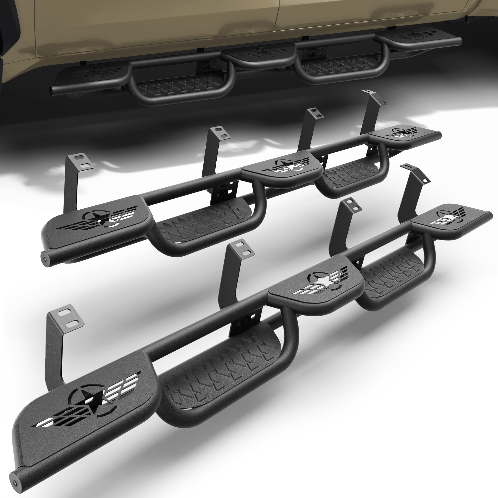 Tundra Running Boards Side Steps for 2022 2023 2024 2025 2026 Toyota Tundra CrewMax