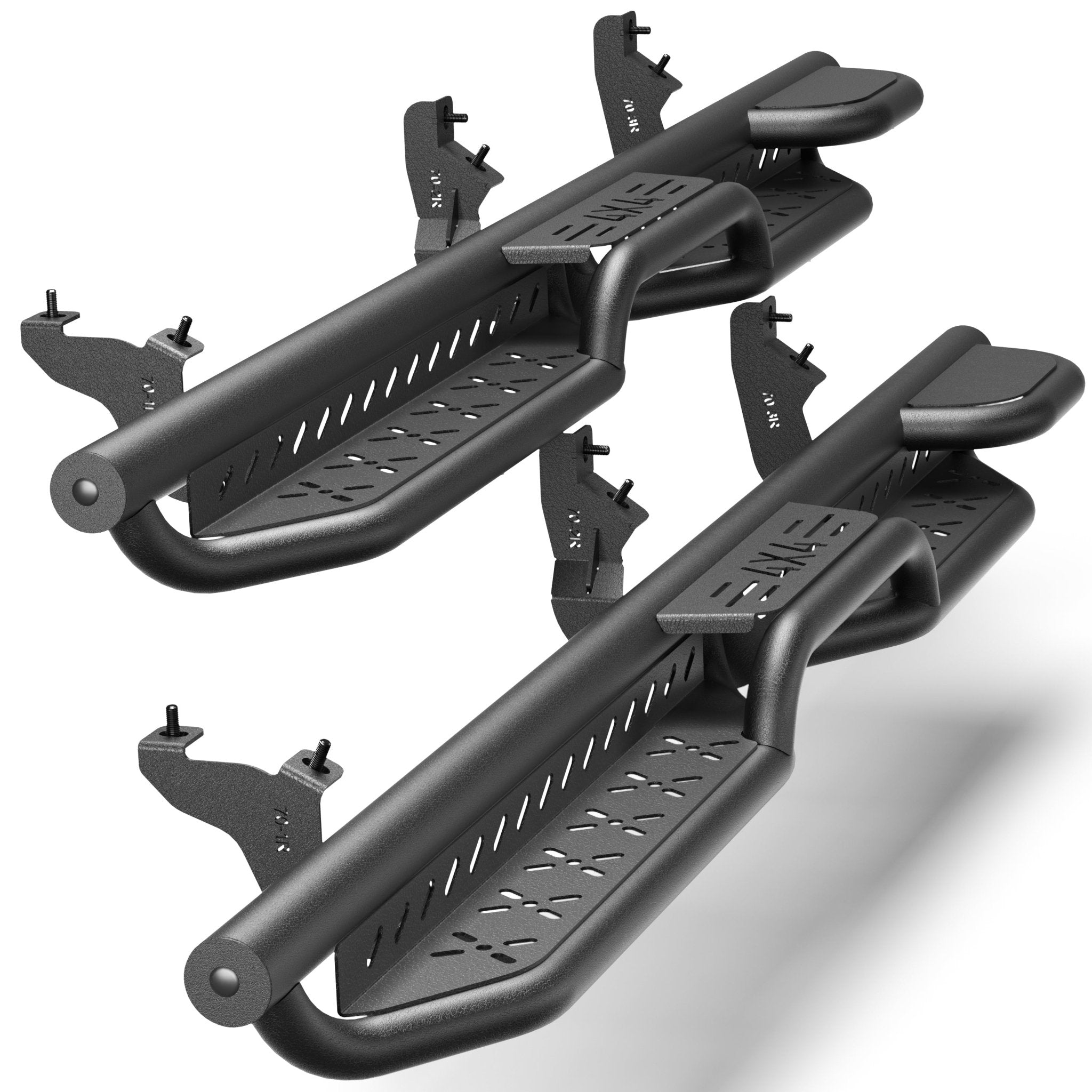 Bronco Running Boards Side Step Compatible Ford Bronco 2021 2022 2023 2024 2025 (Not for Sport) - nadiaauto