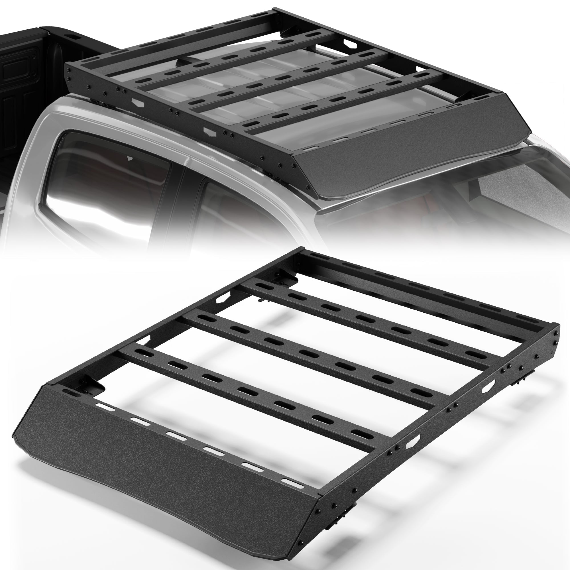 Colorado Roof Rack Compatible with 2015 - C2025 Chevy Colorado Crew Cab 4 Door Only - nadiaauto