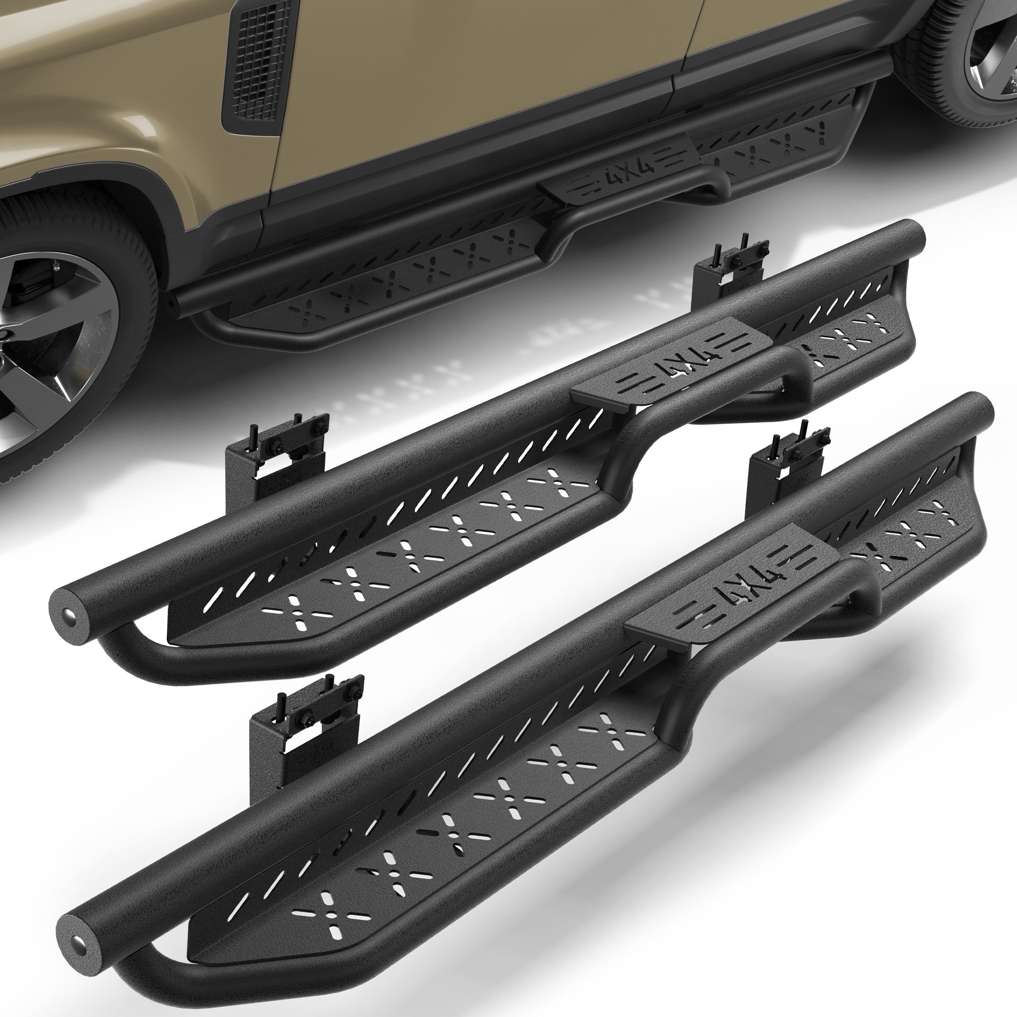 Defender 110 Running Boards Side Steps Compatible with 2020-2025 Land Rover Defender 110 - nadiaauto