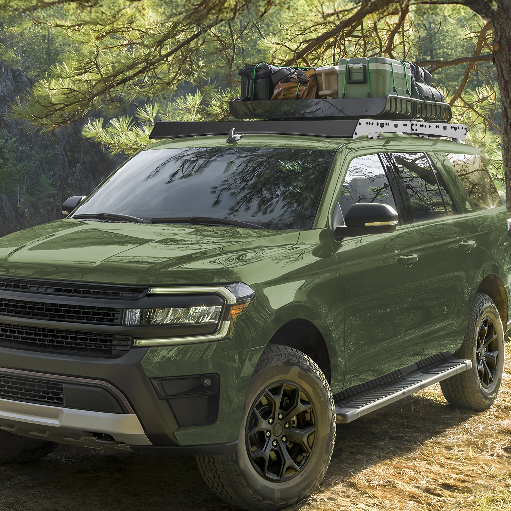 Expedition Roof Rack Compatible for Ford Expedition 2018-2025 - nadiaauto