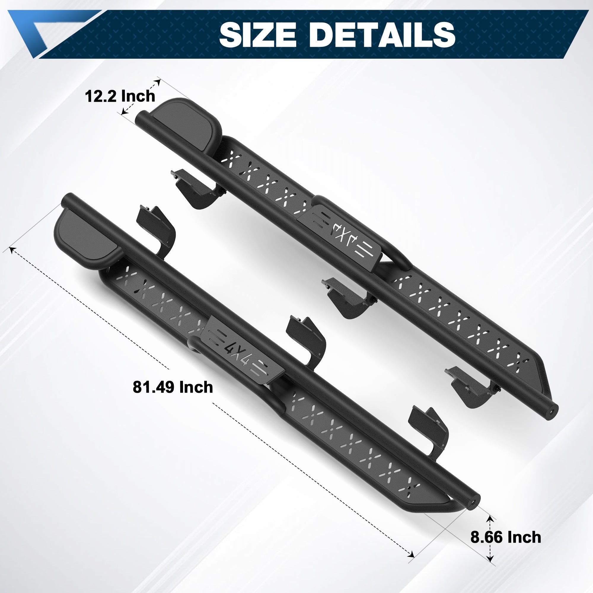 Expedition Running Boards Side Step Compatible for 2018 - 2026 Ford Expedition(Not for Max) - nadiaauto