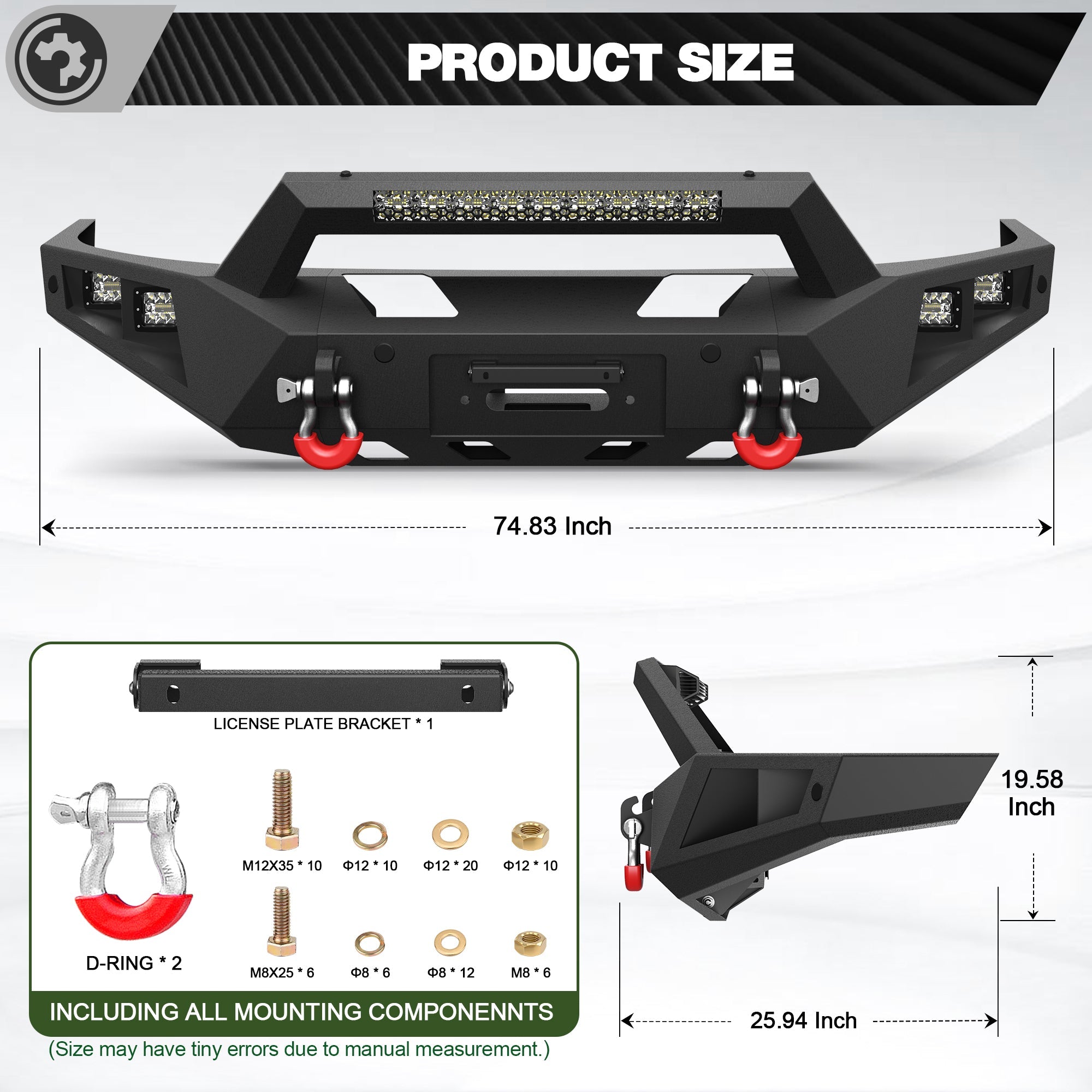 F150 Front Bumper for 2004 2005 2006 2007 2008 Ford F150 - nadiaauto