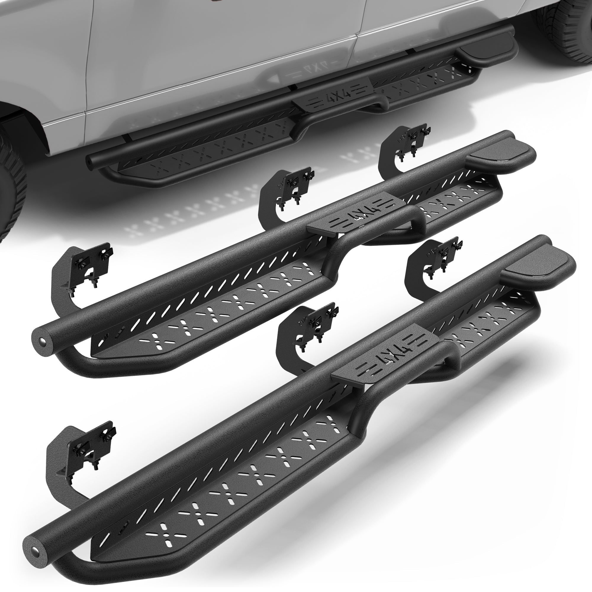 F150 Running Boards Side Steps Compatible with 2004 2005 2006 2007 2008 Ford F150 SuperCrew - nadiaauto
