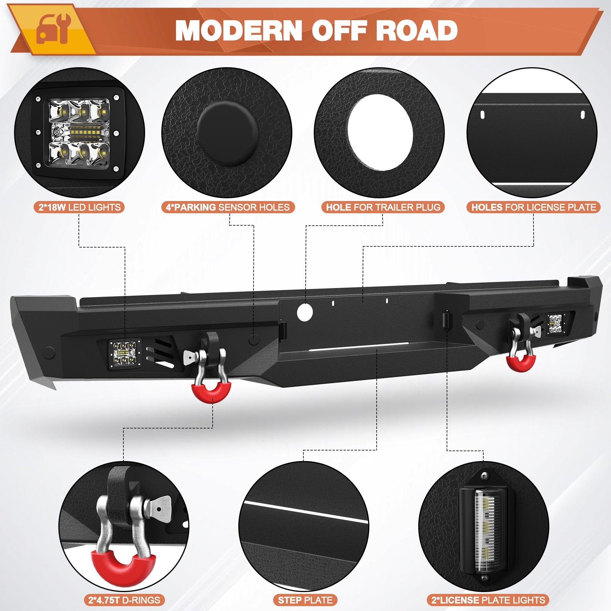 F250 Bumper Set for 2011 - 2016 Ford F250/F350/F450 Pickup Truck - nadiaauto