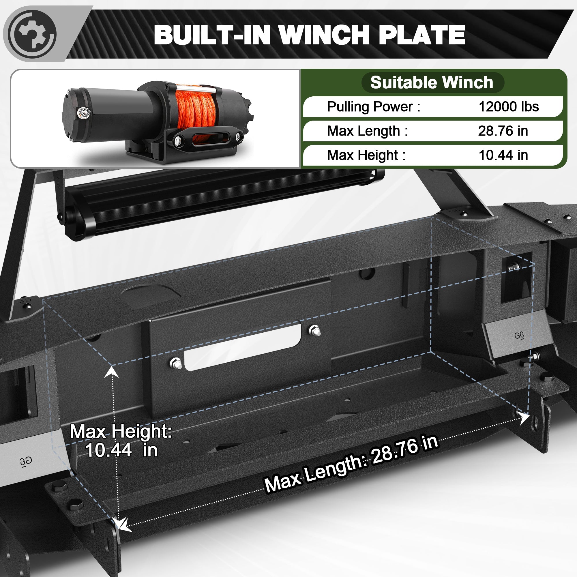 F250 Front Truck Bumper for 2017 2018 2019 2020 2021 2022 Ford F250/F350/F450 Pickup - nadiaauto