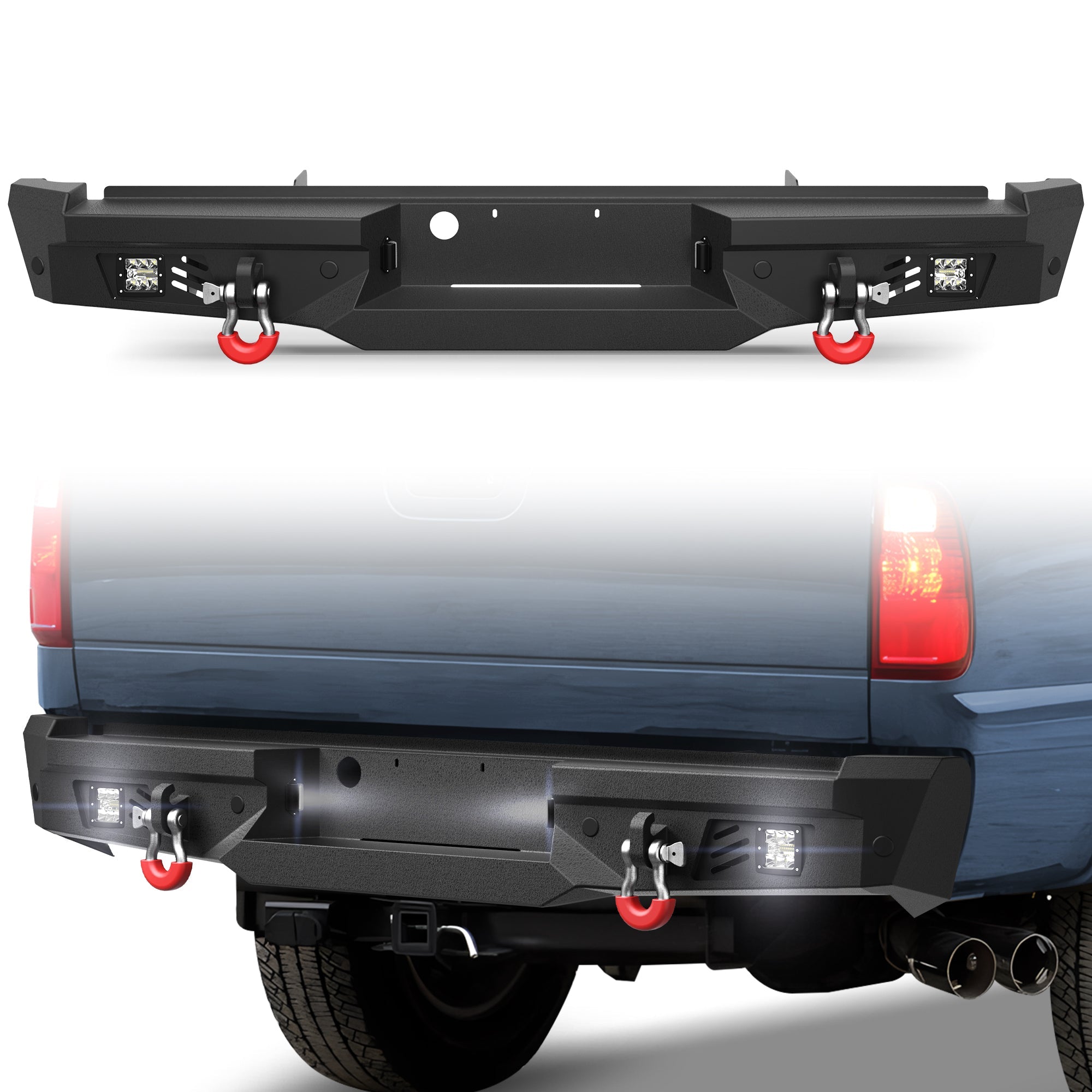 F250 Rear Back Bumper for 1999 - 2016 Ford F250/F350/F450 - nadiaauto
