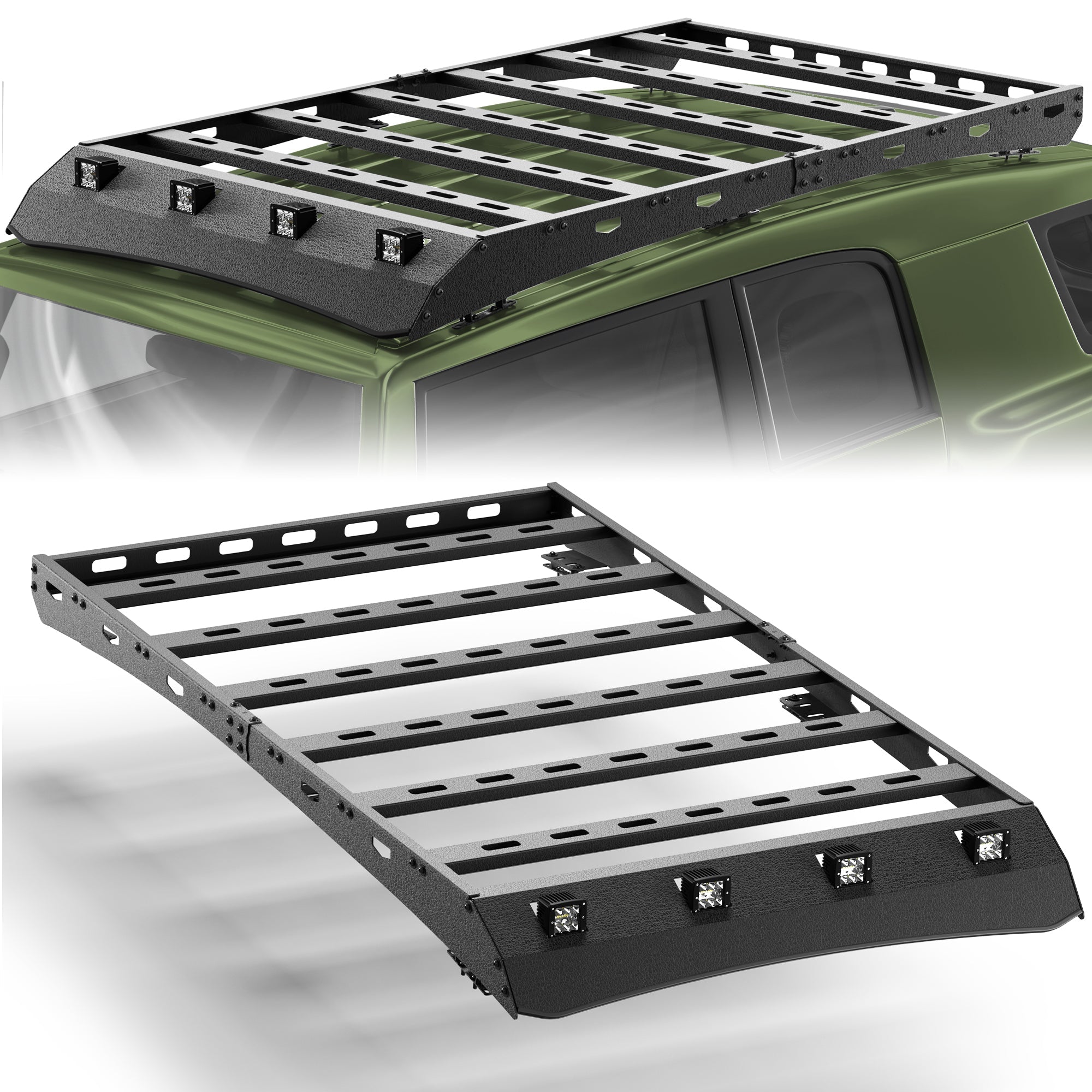 FJ Cruiser Roof Rack Cargo Carrier for 2006-2014 Toyota FJ Cruiser - nadiaauto