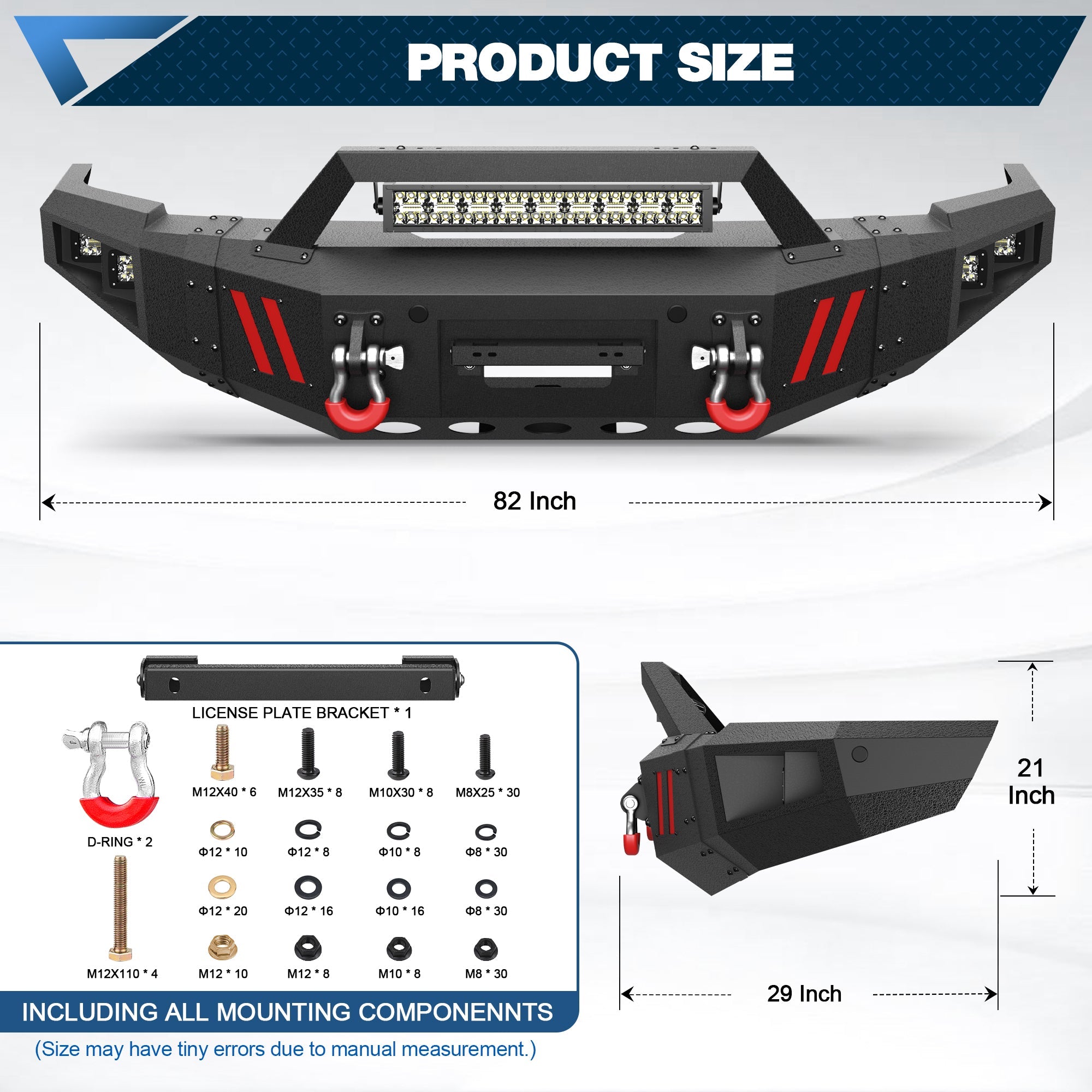 Front Bumper Compatible with 2010 - 2018 Dodge Ram 2500 3500 - nadiaauto