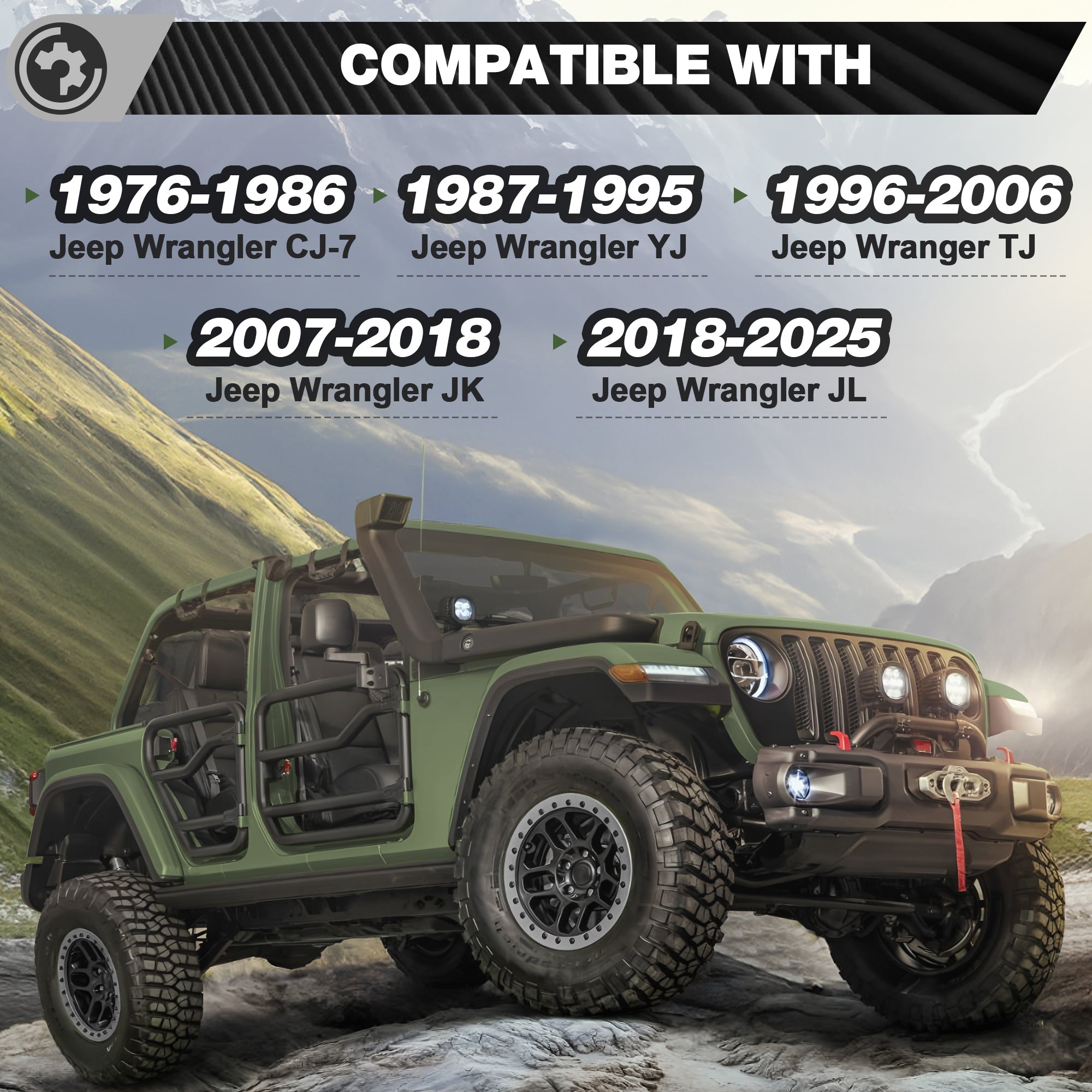 Jeep Hardtop Storage Cart for Wrangler YJ TJ JK JL 1976-2025, Jeep Hardtop Carrier Rack with Locking Wheels, Adjustable Roof Panel Storage Stand - nadiaauto