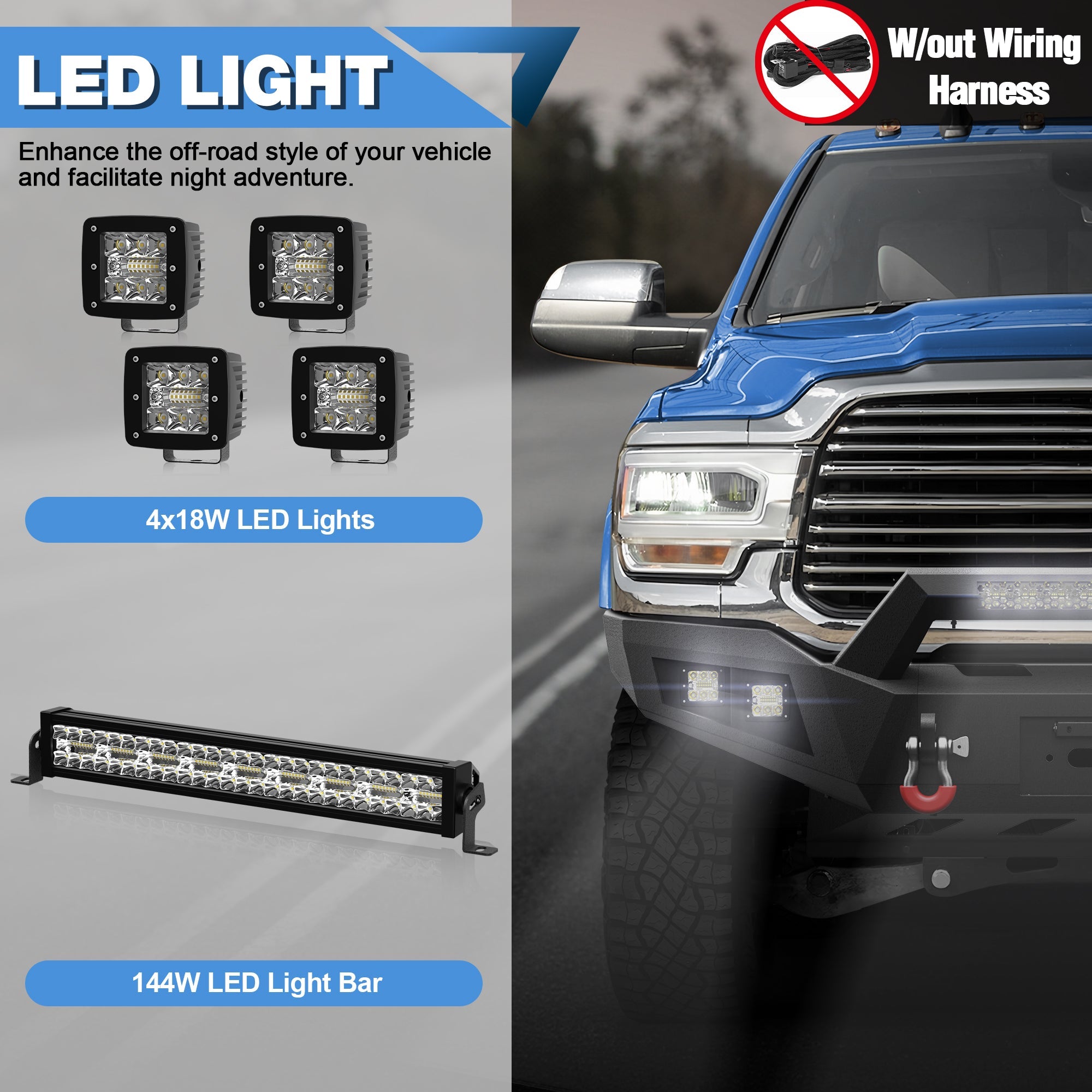 Ram 2500 Front Bumper for 2019 2020 2021 2022 2023 2024 2025 Ram 2500/3500 Pickup - nadiaauto