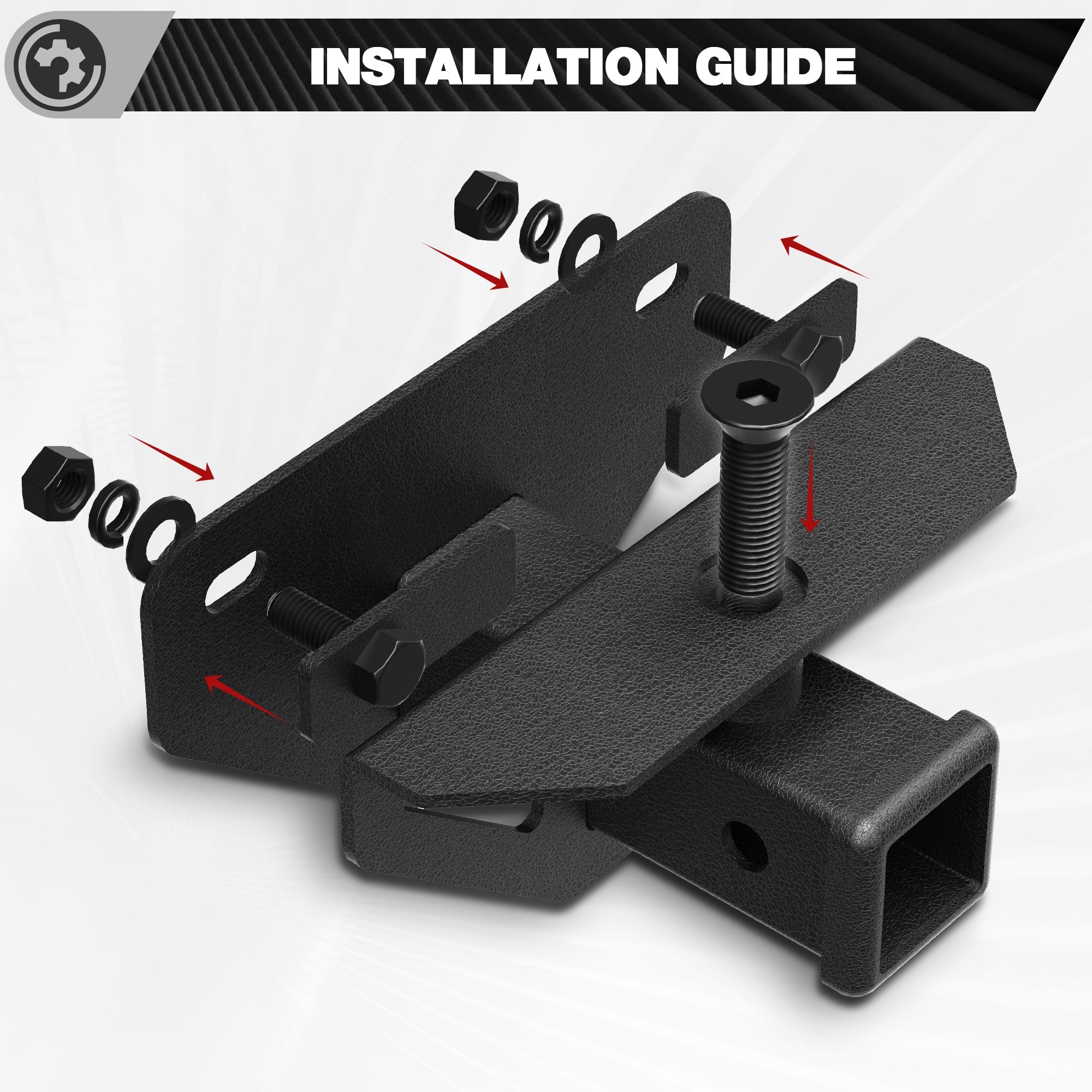 Ram Trailer Hitch Receiver 2003-2024, 2