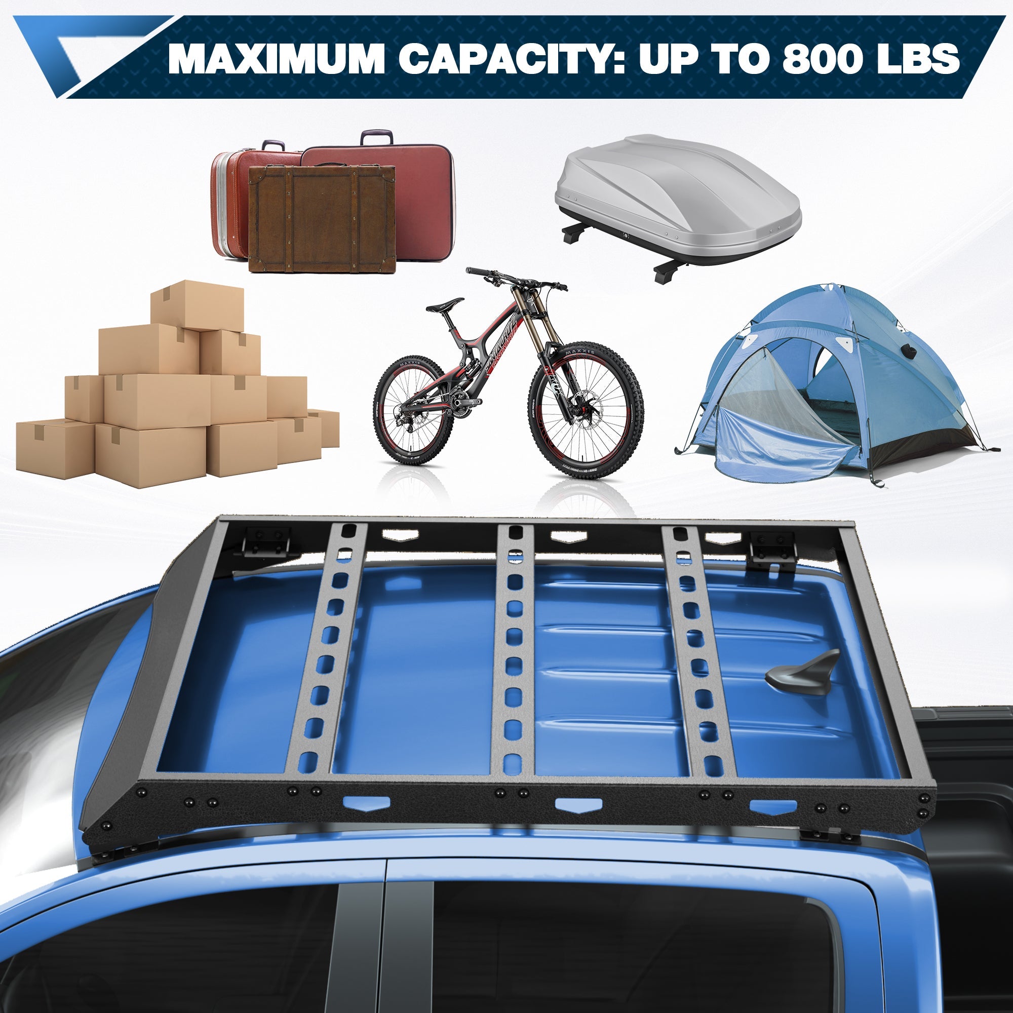 Ranger Roof Rack Compatible with 2019 2020 2021 2022 2023 2024 2025 Ford Ranger - nadiaauto
