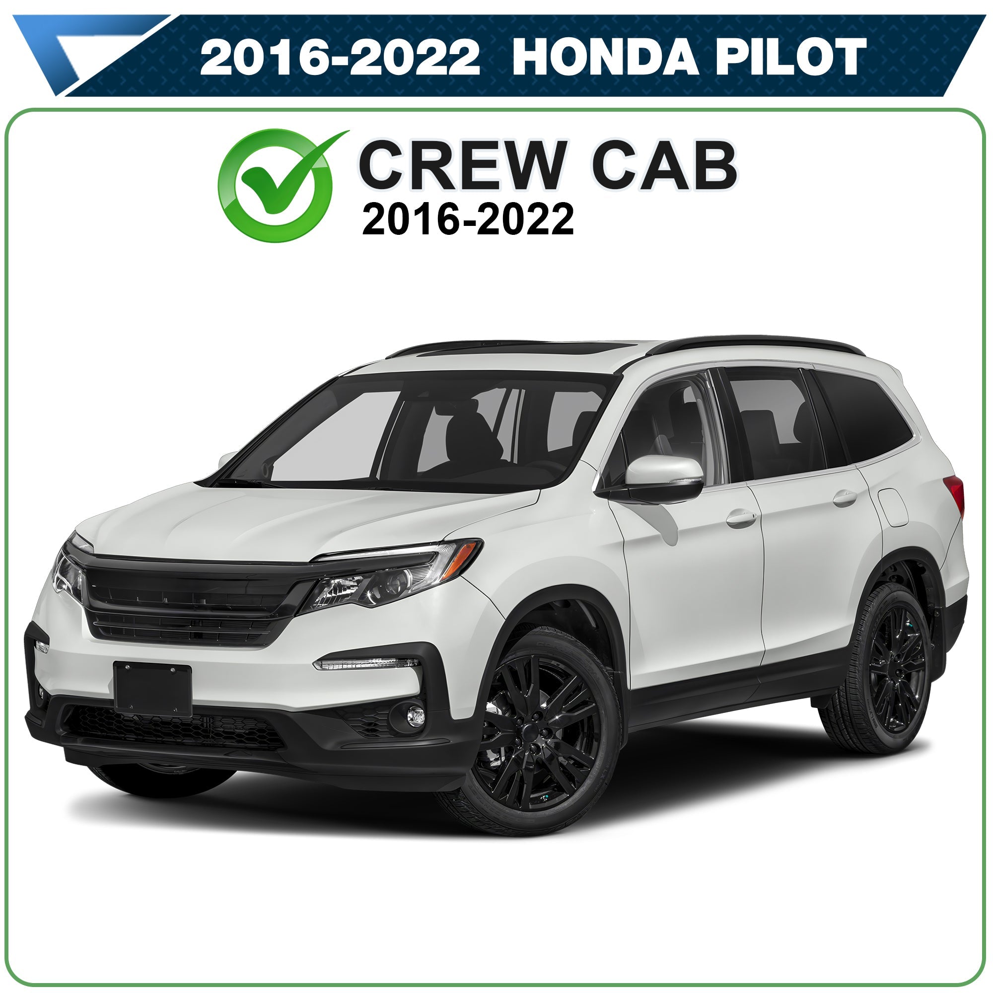Running Boards Side Steps for Honda Pilot 2016 - 2022 Bolt - On Design for Easy Access - nadiaauto