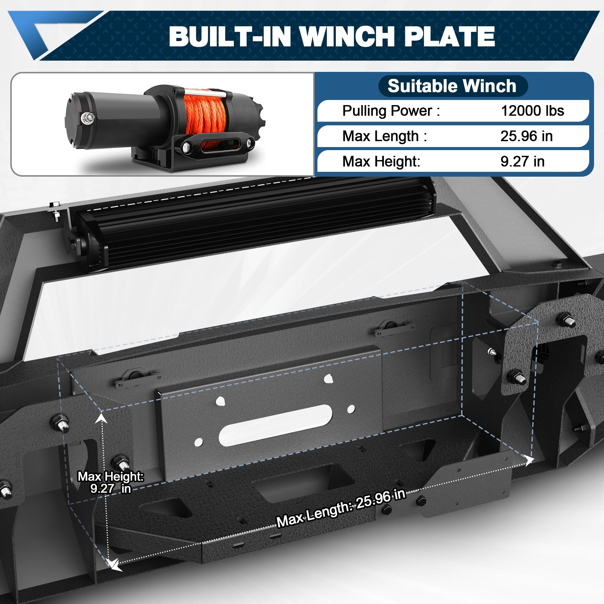 Sierra 1500 Front Bumper for 2019 2020 2021 2022 GMC Sierra 1500 (2019 Not Fit Limited and 2022 Only Fit Limited) - nadiaauto