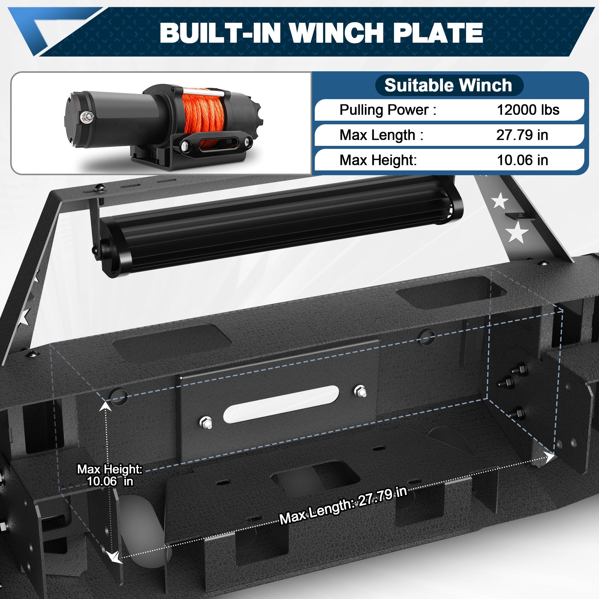 Silverado 1500 Front Bumper for 2007 2008 2009 2010 2011 2012 2013 Chevy Silverado 1500 Pickup - nadiaauto