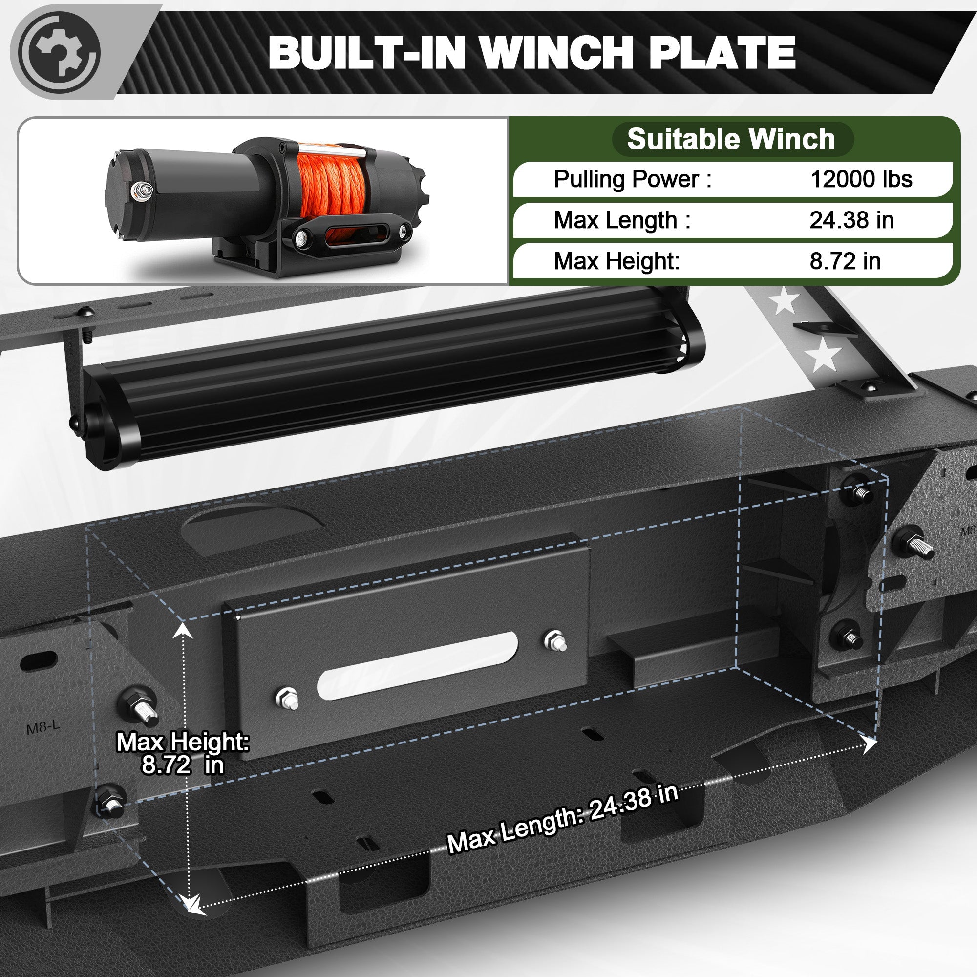Silverado 1500 Front Bumper for 2014 2015 Chevy Silverado 1500 - nadiaauto