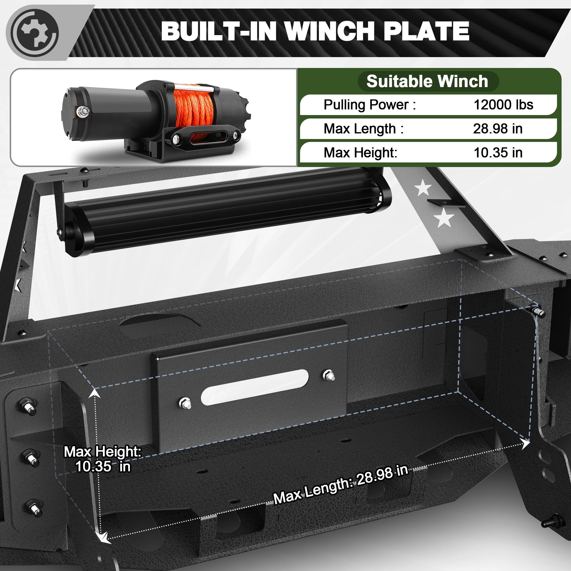 Silverado 2500/3500 Front Bumper Compatible with 2011 2012 2013 2014 Chevy Silverado 2500/3500 - nadiaauto