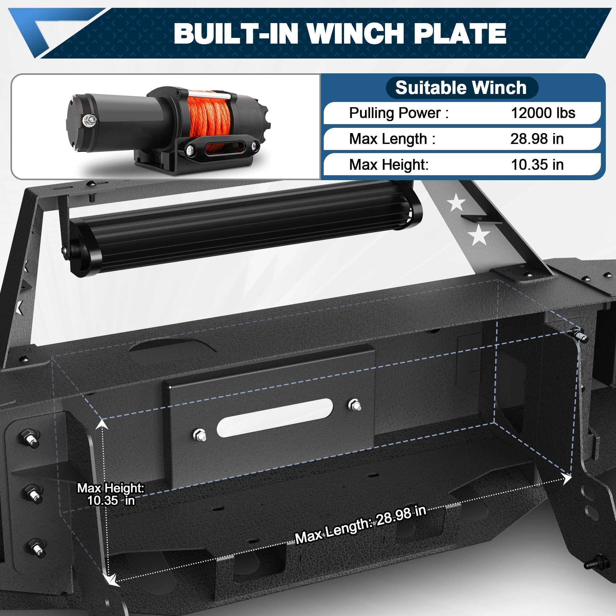 Silverado 2500/3500 Front Bumper Compatible with 2011 2012 2013 2014 Chevy Silverado 2500/3500 - nadiaauto