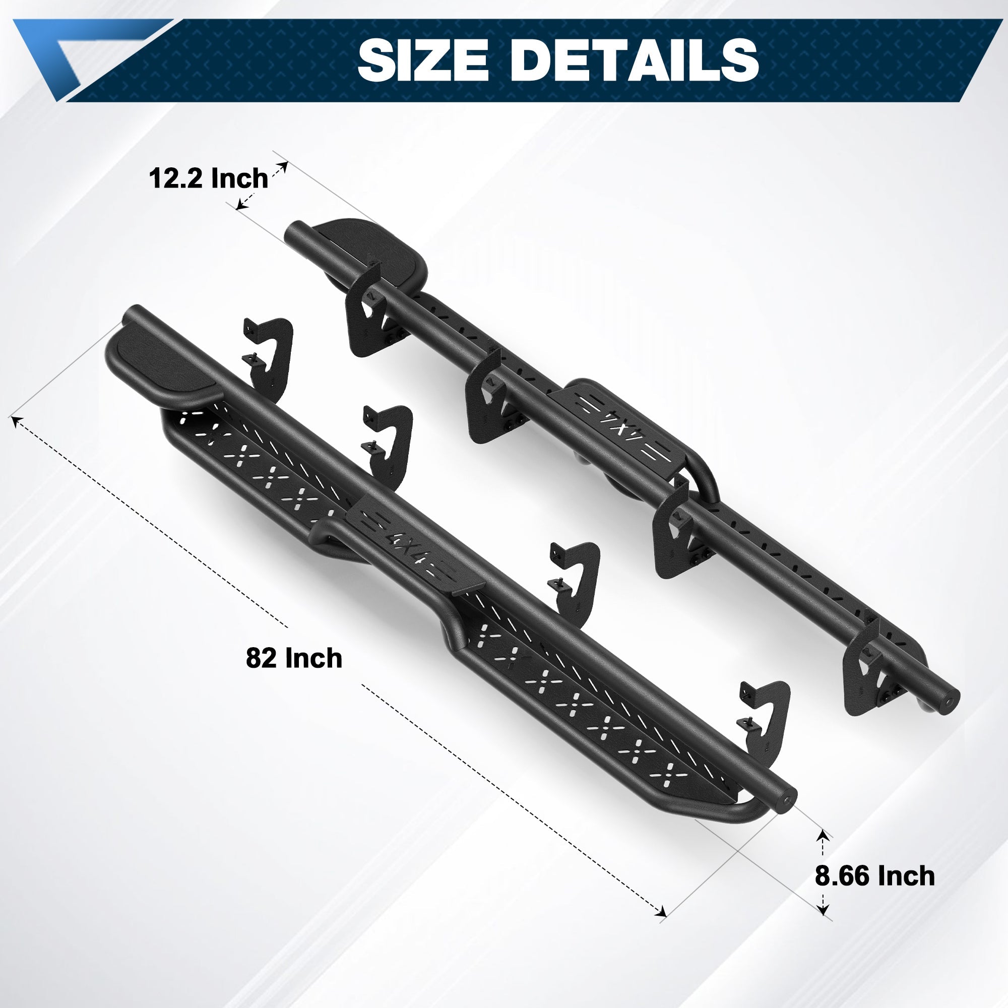 Suburban Running Boards Side Step Compatible for Chevy Suburban 2006 - 2020,GMC Yukon XL 2006 - 2020 - nadiaauto