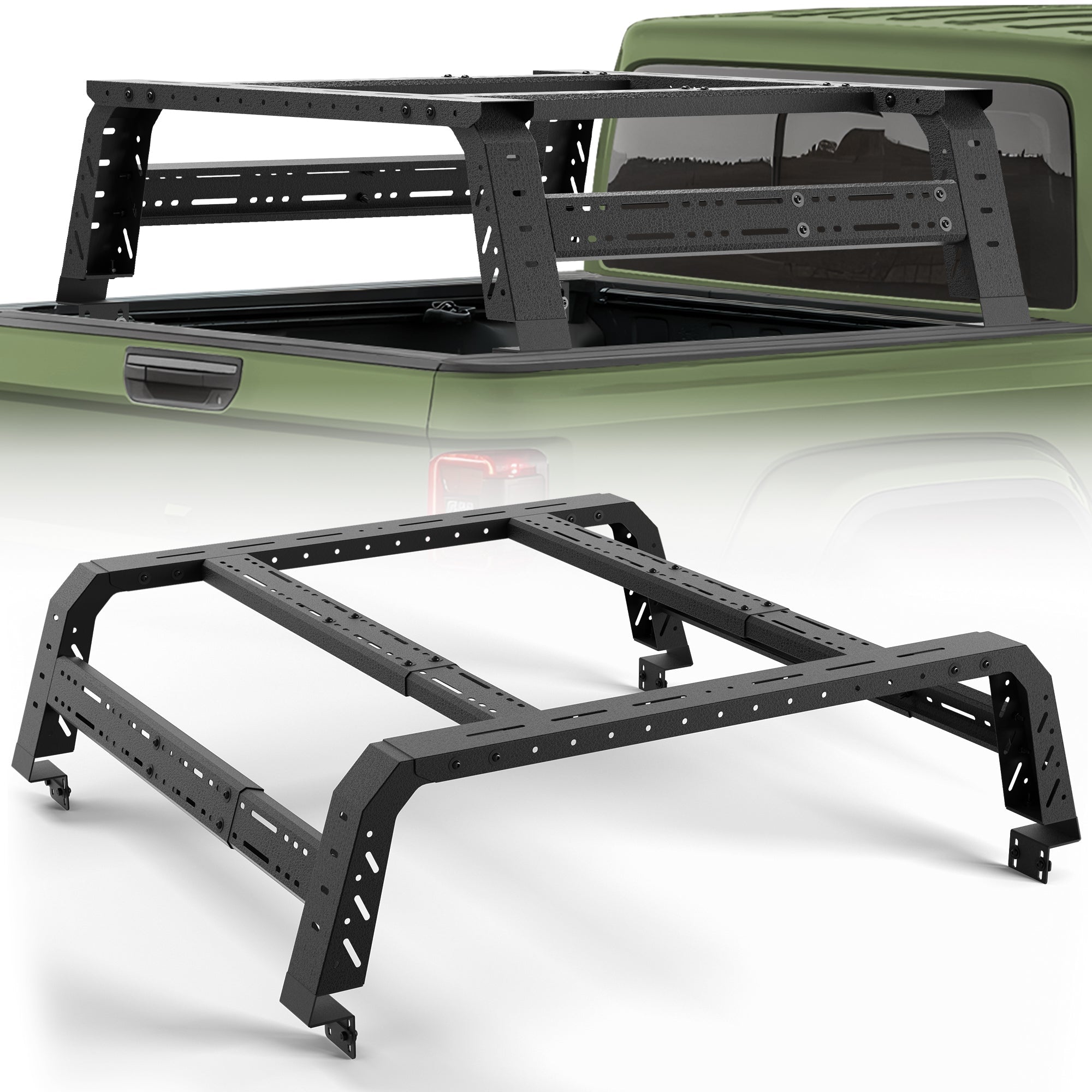 Truck Bed Rack for Mid & Full Size Pickup Trucks, 49.2
