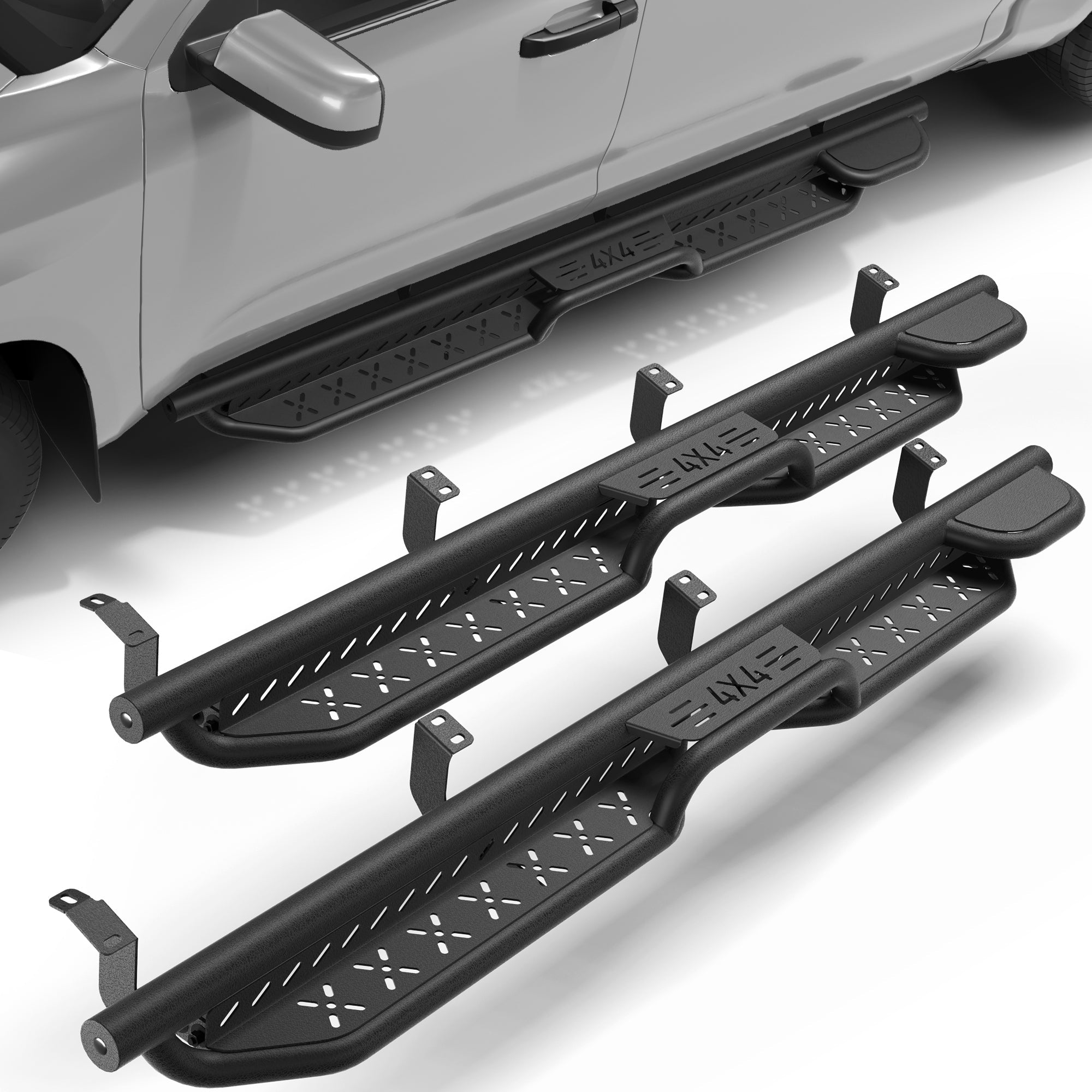 Tundra Running Boards Side Steps Fits for 2007 - 2021 Toyota Tundra CrewMax 4 - Door - nadiaauto