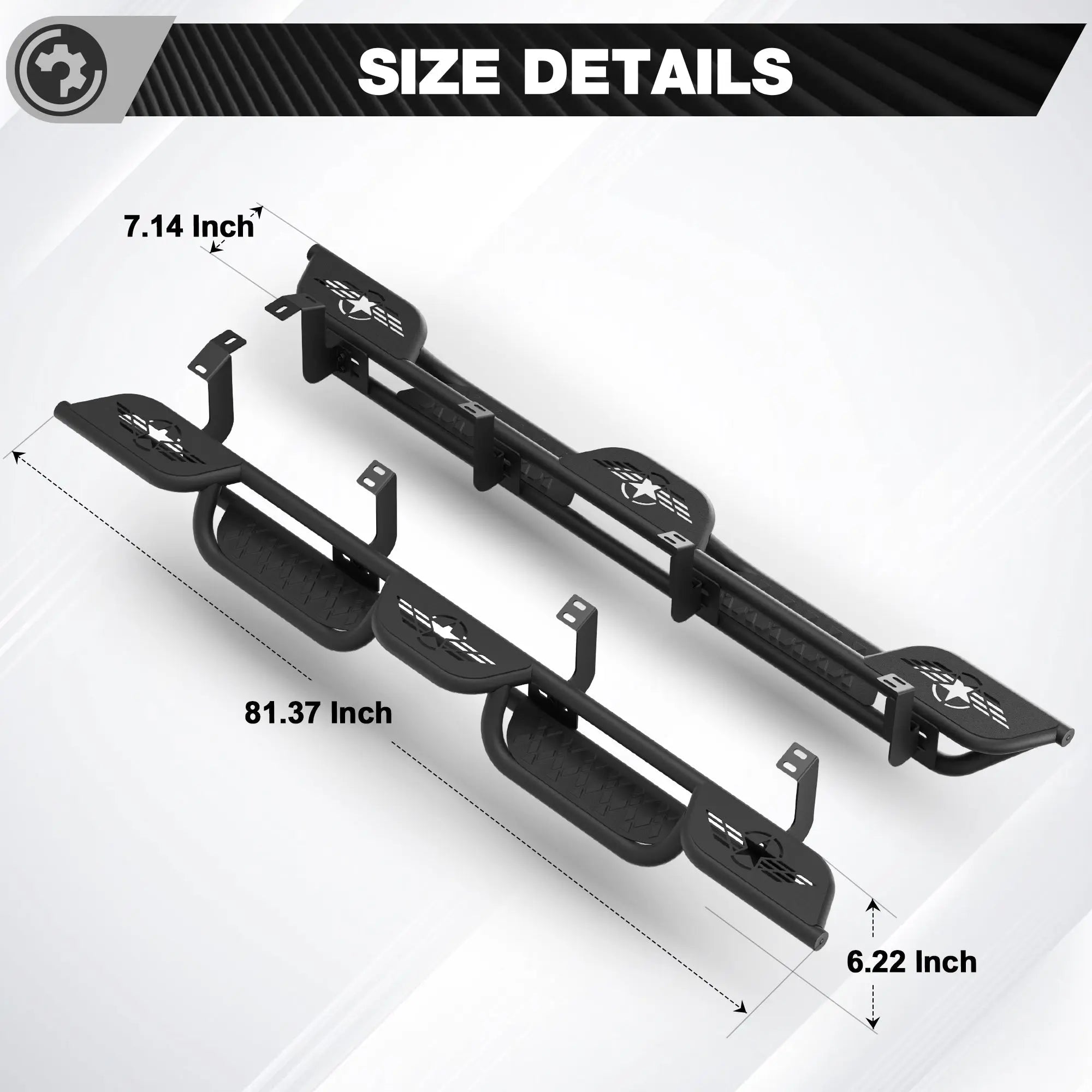 Tundra Running Boards Side Steps for 2022 2023 2024 2025 2026 Toyota Tundra CrewMax - nadiaauto